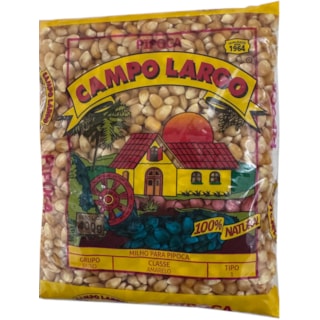 Milho Para Pipoca Campo Largo 400g