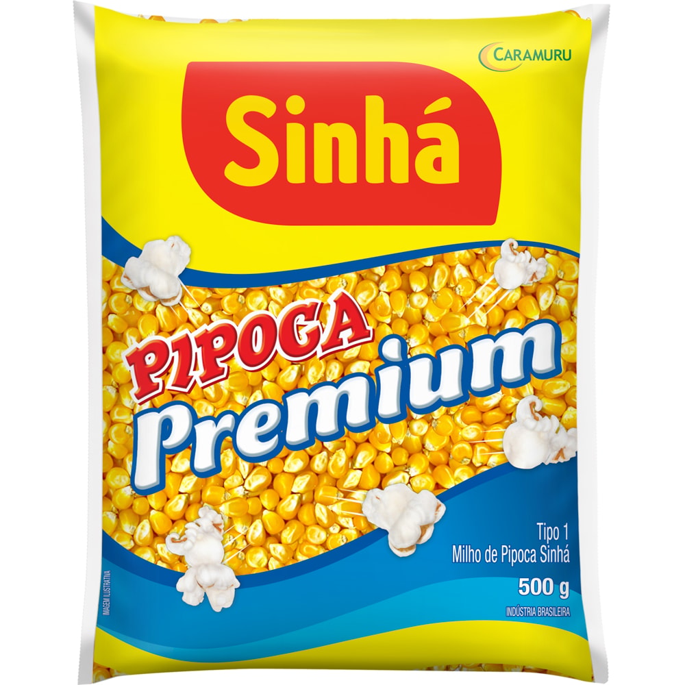 Milho para Pipoca Sinhá Premium 500g - Destro