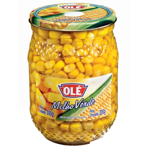 Milho Verde Ole Vidro 200g