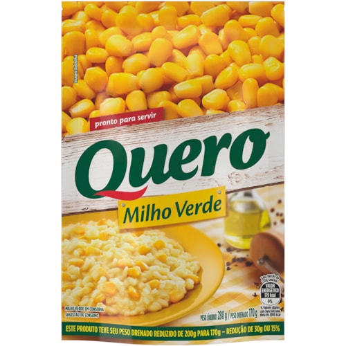 Milho Verde Quero Sachet 170g