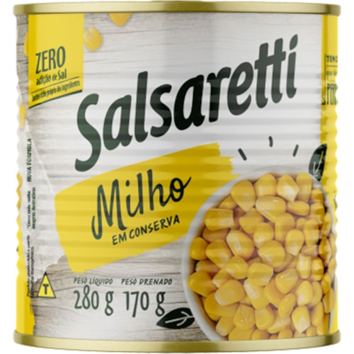 Milho Verde Salsaretti Em Lata 170g