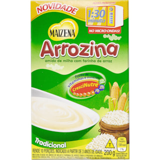 Mingau Maizena Arrozina Tradicional 200g