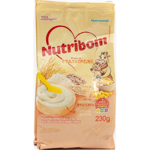 Mingau Nutribom Multicereais Sachê 230g Destro 