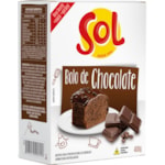 Mistura de Bolo Sol Sabor Chocolate 400g