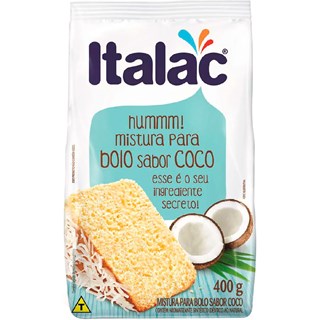 Mistura para Bolo Italac Coco 400g