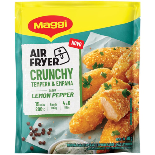 Mistura para Empanar Maggi Crunchy Lemon Pepper 60g