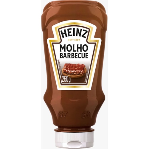 Molho Barbecue Heinz Squeeze 260g