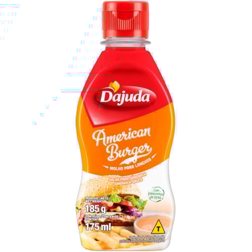 Molho D'Ajuda American Burger 185g