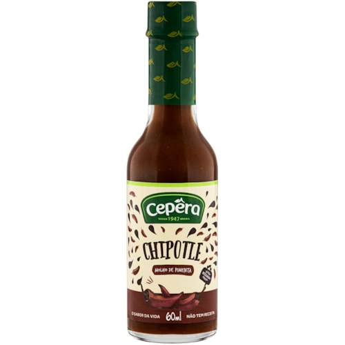 Molho de Pimenta Cepêra Chipotle 60ml