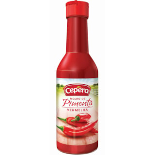 Molho de Pimenta Vermelha Cepêra 150ml