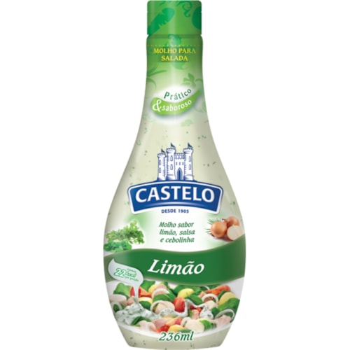 Molho de Salada Limão Castelo 236ml