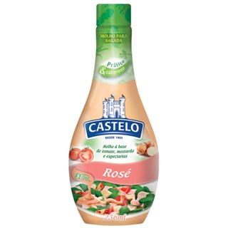 Molho de Salada Rosé Castelo 236ml