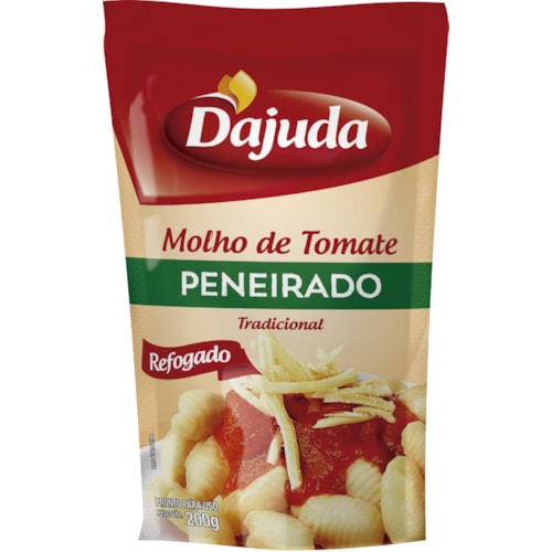 Molho de Tomate D'Ajuda Tradicional Peneirado 200g
