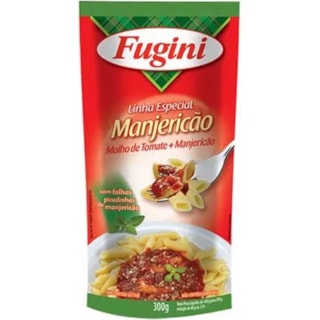 Molho De Tomate Fugini Manjericão Sachê 300g