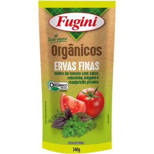 Molho de Tomate Fugini Sachê Ervas Finas 300g