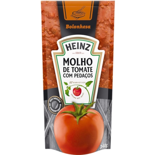 Molho de Tomate Heinz Bolonhesa sachê 340g