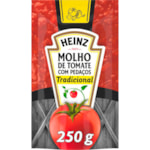 Molho de Tomate Heinz Tradicional Sachet 250g