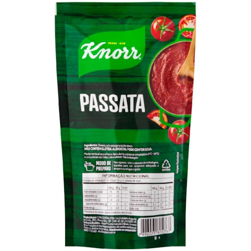 Molho de Tomate Knorr Passata Sachet 300g