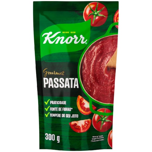 Molho de Tomate Knorr Passata Sachet 300g