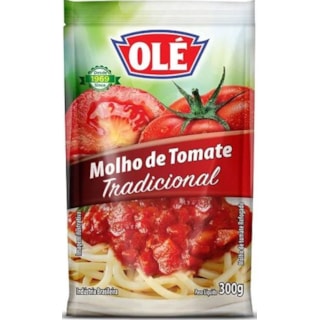 Molho de Tomate Ole Tradicional Sachet 300g