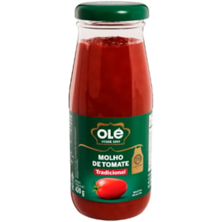 Molho de Tomate Olé Tradicional Vidro 420g