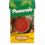 Molho de Tomate Pomarola Tradicional TP 260g