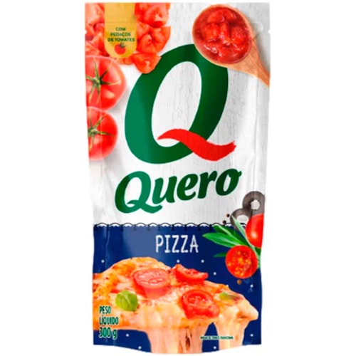 Molho de Tomate Quero Pizza Sachet 300g