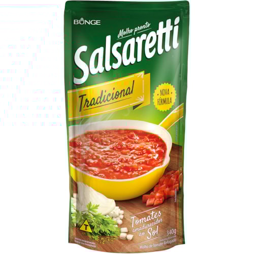 Molho de Tomate Salsaretti Sachet 340g