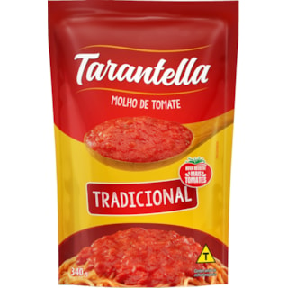 Molho de Tomate Tarantella Tradicional sachê 340g