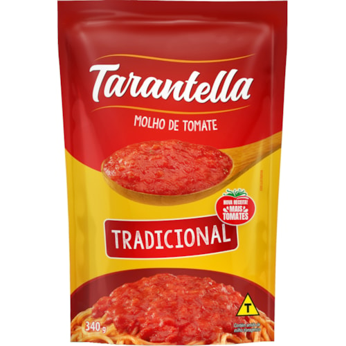 Molho de Tomate Tarantella Tradicional sachê 340g