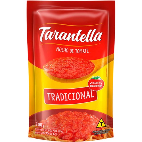 Molho de Tomate Tarantella Tradicional Sachet 300g