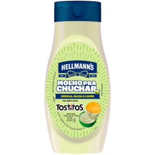 Molho Hellmann's Cebola Salsa Limão Pra Chuchar 335g