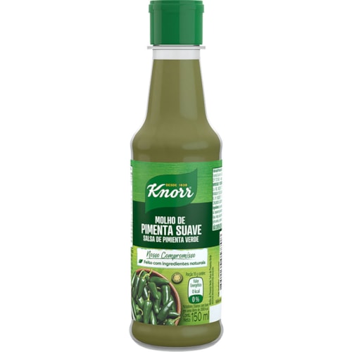 Molho Knorr de Pimenta Suave 150ml