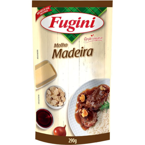 Molho Madeira Fugini Gourmet Sachet 300g