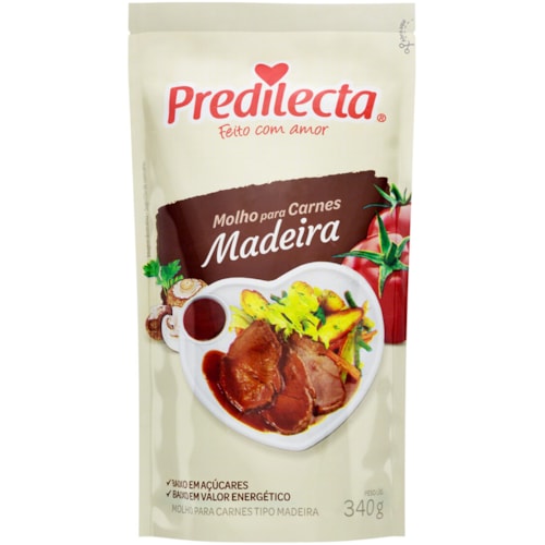 Molho Madeira Predilecta Sachet 340g