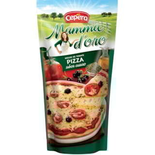 Molho Mamma D'Oro de Tomate para Pizza Sachê 340g
