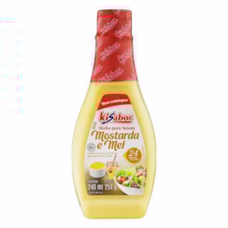 Molho para Salada Mostarda e Mel Kisabor 240ml