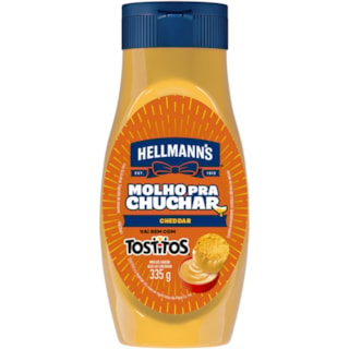 Molho Pra Chuchar Hellmann's Cheddar 335g