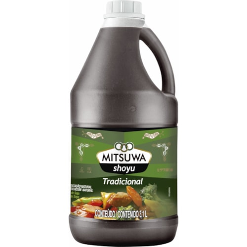 Molho Shoyu Mitsuwa Tradicional 3,1L