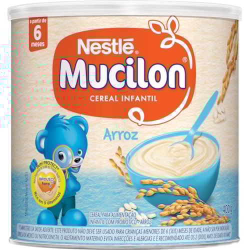 Mucilon de Arroz 400g Lata