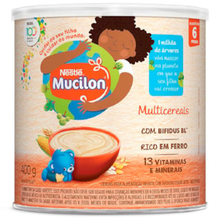 Mucilon Multicereais Lata 400g