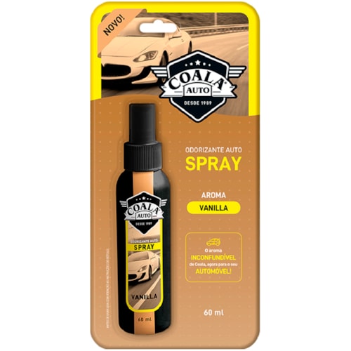 Odorizador Automotivo Coala Spray Vanilla 60ml
