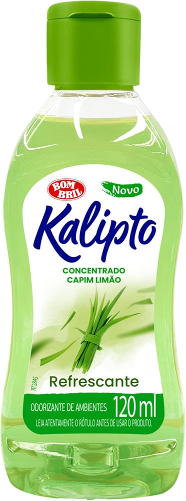 Odorizador Kalipto Concentrado Capim Limão Refrescante 120ml - Destro