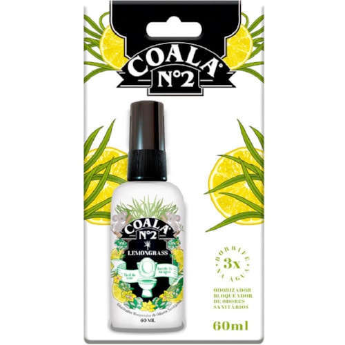 Odorizador Sanitário Coala Spray Lemongrass 60ml