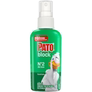 Odorizador Sanitário Pato Block Eucalipto 60ml