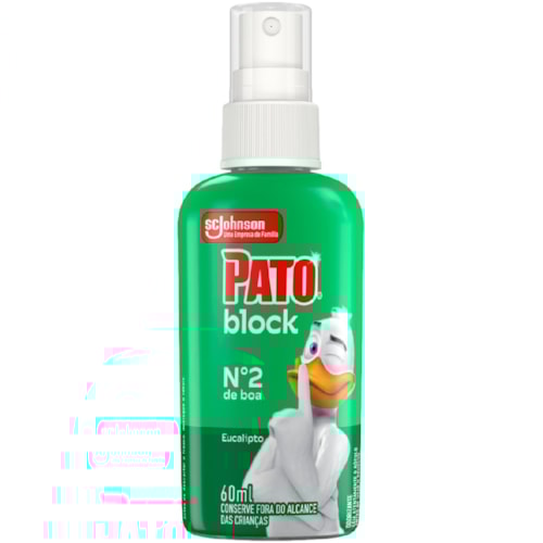 Odorizador Sanitário Pato Block Eucalipto 60ml