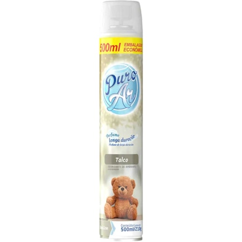 Odorizante de Ambiente Puro Ar Talco Aerossol 500ml