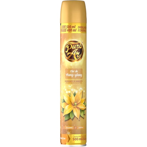 Odorizante de Ambientes Puro Ar Ylang Ylang 500ml Promo