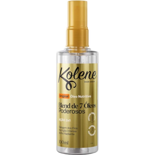 Óleo Capilar Kolene Blend de 7 Óleos Poderosos 300ml