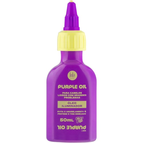 Óleo Capilar Lola Purple Oil Iluminador 50ml